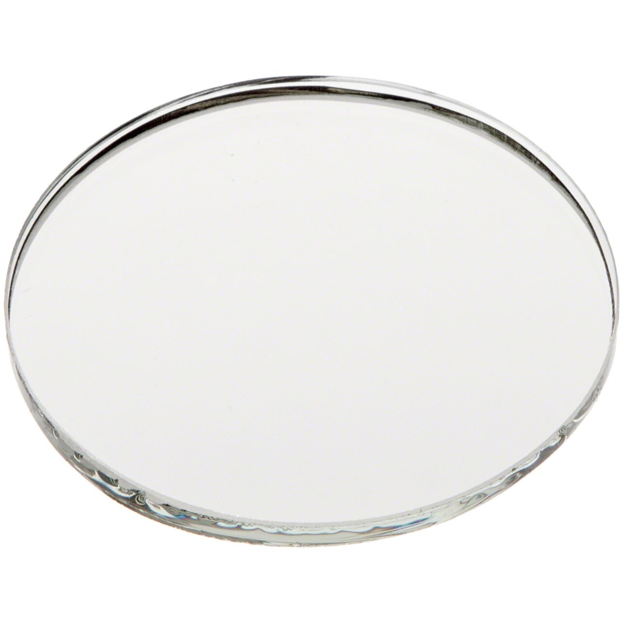 Plymor 2" Round, 3mm Thick Non-Beveled Glass Mirror Circle